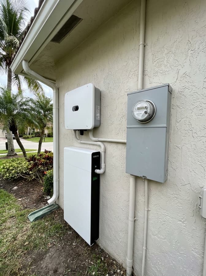 Inverter photo, Stark rooftop PV